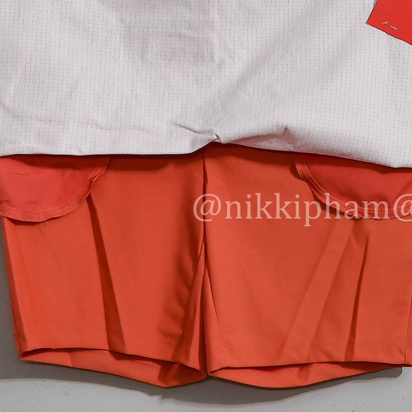 S.C. & CO Ladies' Skort Pull-On, Tummy Control Waistband In red - Picture 7 of 9